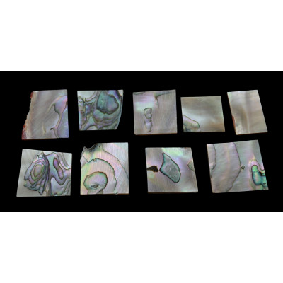 Inlay Abalone Shell Blank – Perleťové bloky Sada 27g